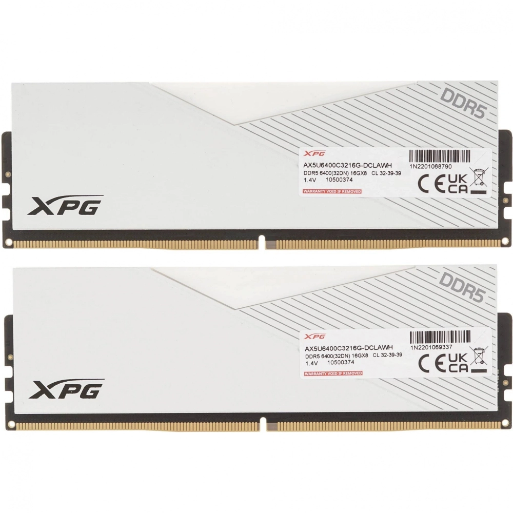 Оперативная память ADATA LANCER DDR5 DIMM 32GB 6400MHz 2*16GB