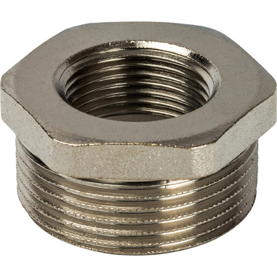 Футорка Stout 1 1/4"X3/4" нар-вн никель