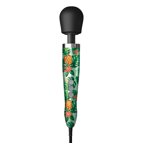 Вибратор-вонд 37см принт Ананасы Doxy Die Cast Massage Wand Pineapple
