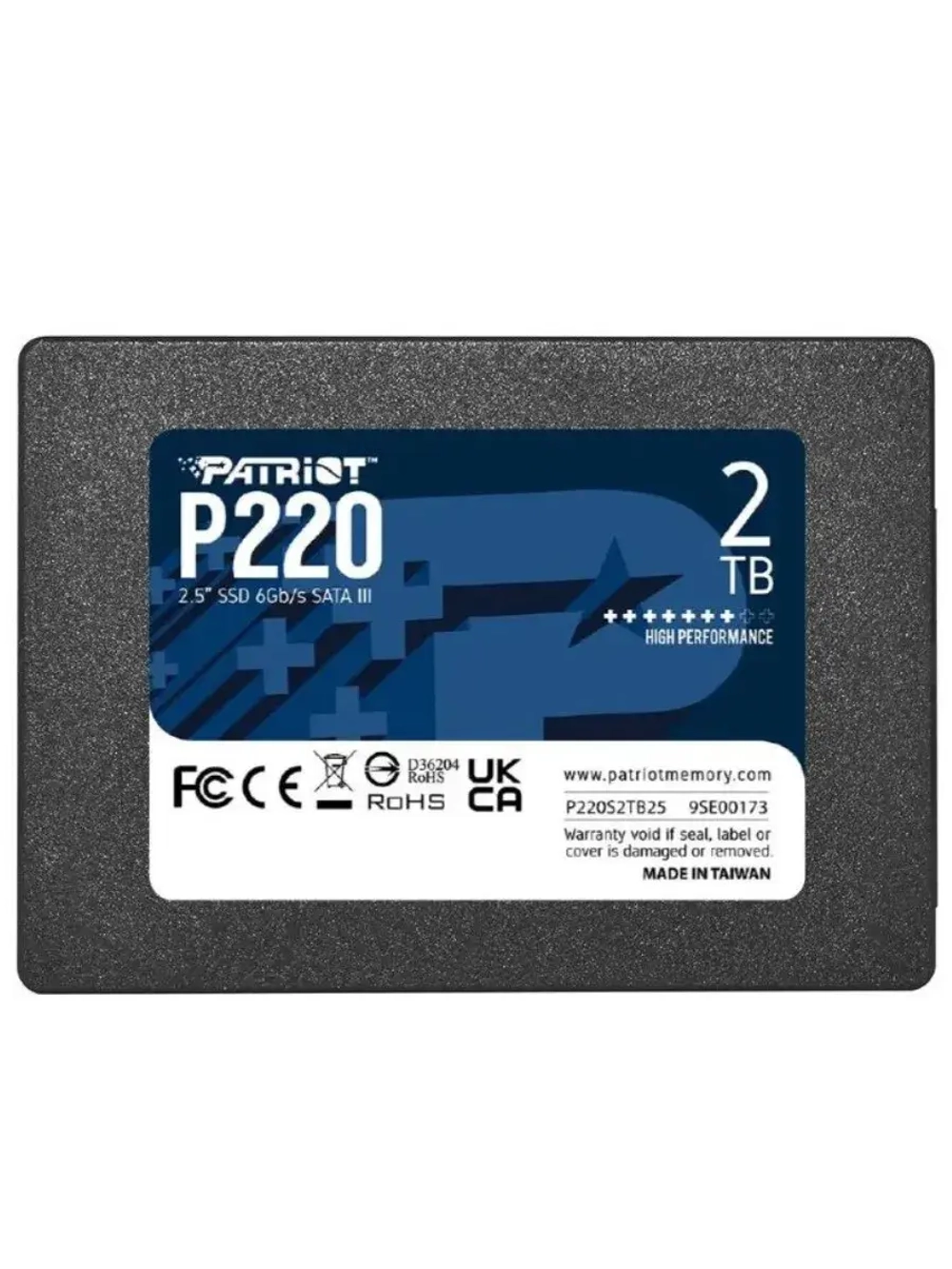 2 ТБ 2.5" SSD накопитель P220 P220S2TB25
