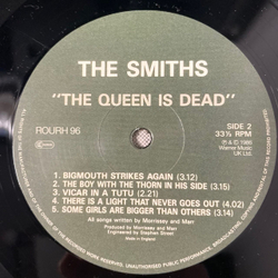 Винтажная виниловая пластинка LP The Smiths, The Queen Is Dead (Англия 2009)