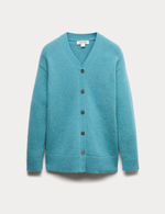 Длинный кардиган с V-образным вырезом - Marks & Spencer