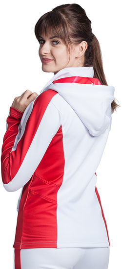 Женская Кофта теннисная Hummel by UpToU Jacket - белый