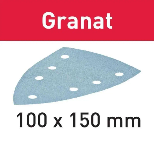 Шлифовальный лист STF DELTA/7 P80 GR/50 Granat FESTOOL 497137
