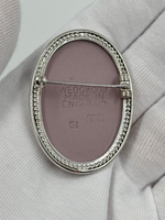 Брошь Wedgwood лиловая