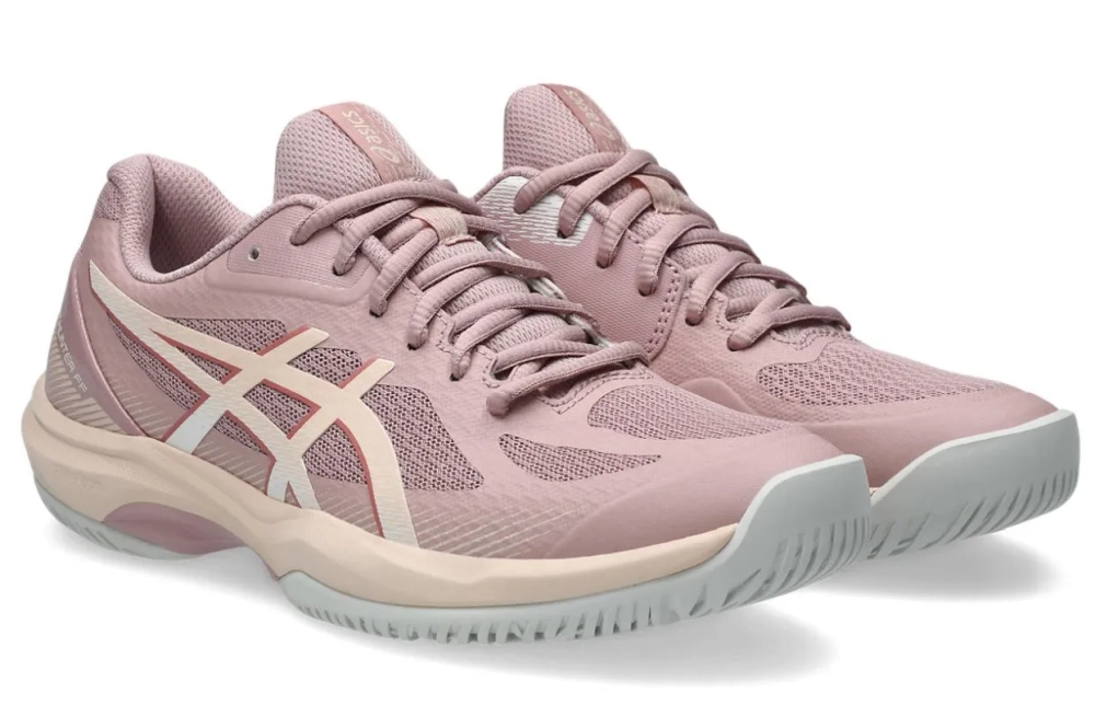 Женские кроссовки для бадминтона/сквоша Asics Court Hunter FF - morganite/pearl pink