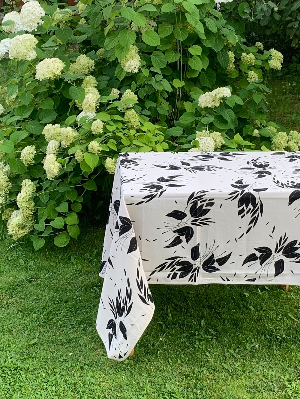 Скатерть 140х180 AnnaMaria 3068 Lino Fleur