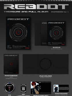 Альбом TREASURE - REBOOT 2nd Album PHOTOBOOK RANDOM Version