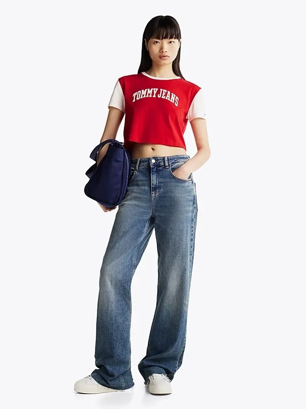 Футболка женская TOMMY JEANS TJW REG CRP VARSITY