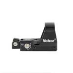 Прицел коллиматорный Veber Wolf Reflex 128 RD (открытый, 5 МОА, weaver/picatinny)
