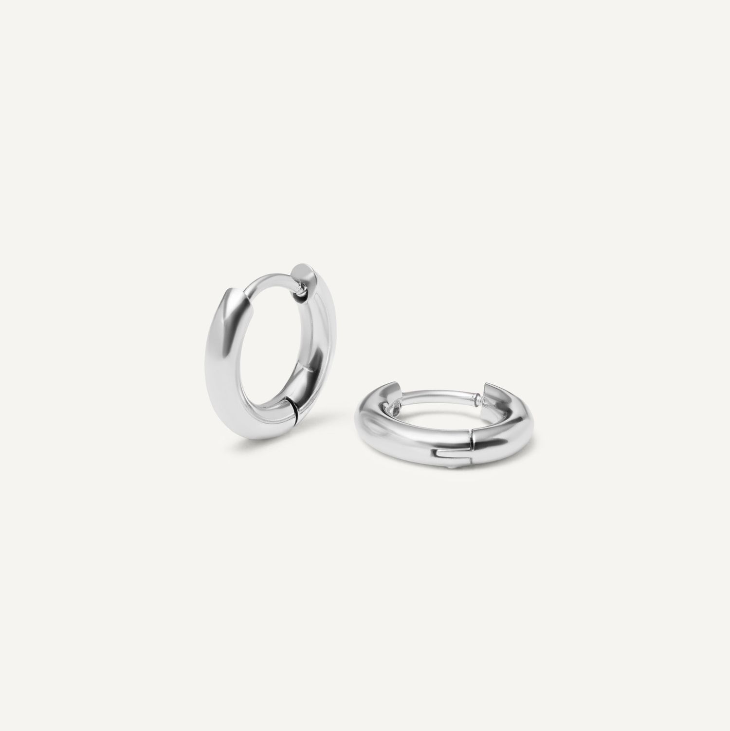 Серьги Серебряное Конго – 8 мм