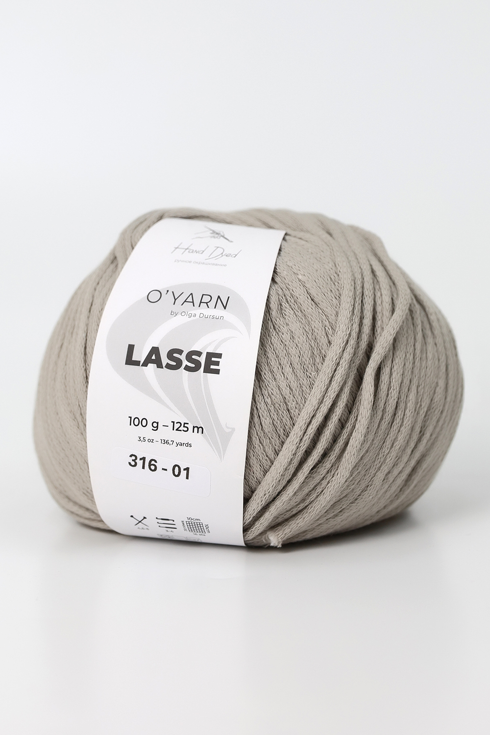 Пряжа O'Yarn LASSE, 100г