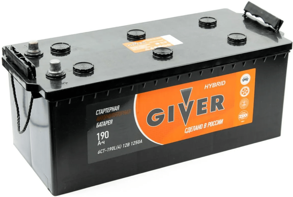 GIVER Hybrid 6СТ- 190 аккумулятор GIVER Hybrid 6СТ- 190 аккумулятор