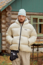 Пуховик Called a Garment Puffer Fish Down Jacket "Frosty White"