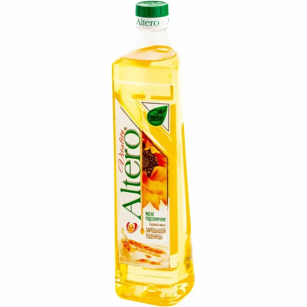 Масло подсолн Альтеро Виталити 99% 0,8л