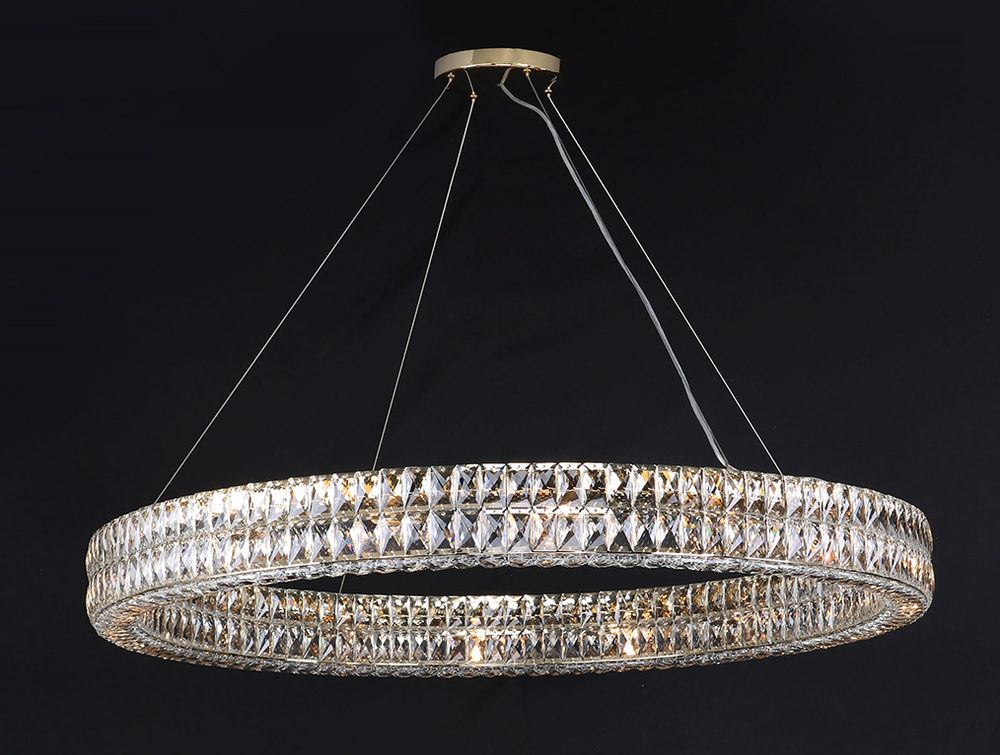 Подвесная люстра Newport ELIZABETH 10124+22/S gold, М0064019