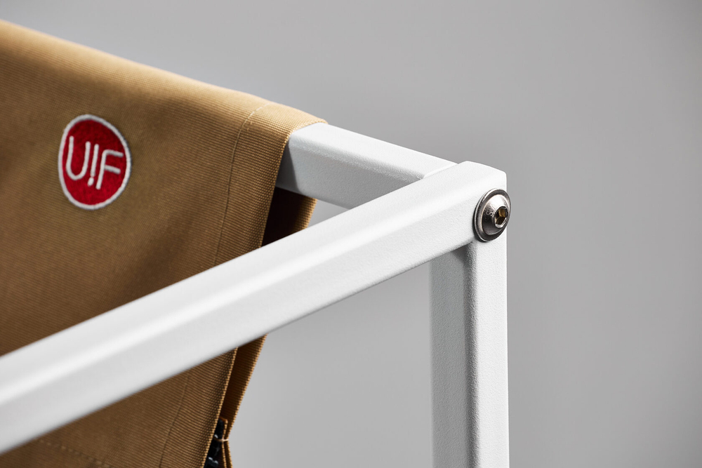 Уличное кресло TESS Outdoor Chair white / taupe textile (Up!Flame)