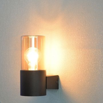 Уличный настенный светильник 1*Е27 A6515AL-1BK чёрный Seginus Arte Lamp