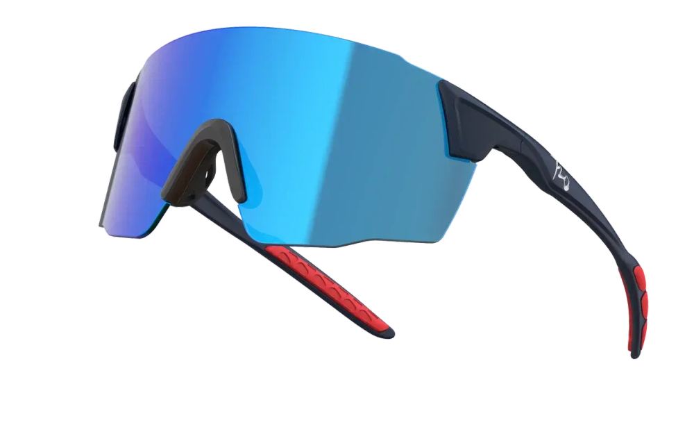 Спортивные очки 720armour Kamikaze Cylinder / Matte Dark Navy / Smoke Full  Blue Ti Lens
