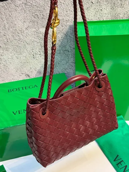 Сумка Bottega Veneta Andiamo бароло