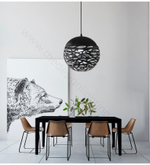 Pendant design lamp Kelly Cluster by Studio Italia Design (Black/sphere)
