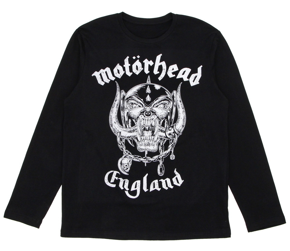 Футболка длинный рукав Motorhead Everything Louder (659)