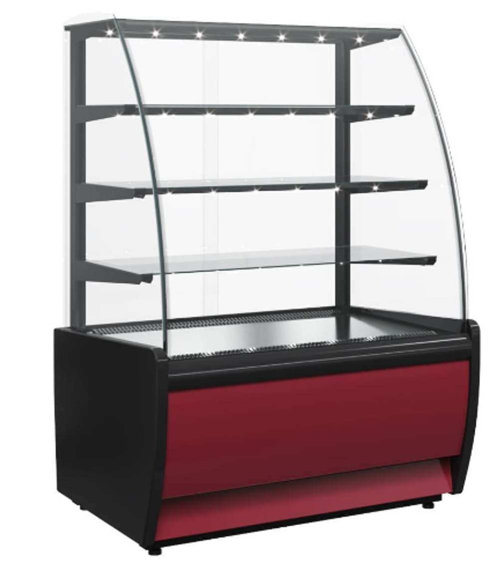 Кондитерская витрина CARBOMA FLANDRIA LIGHT K70 N 1,3-1