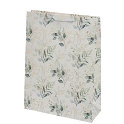GAEM Пакет подарочный L (бумага 210г/м2, блок микс 12шт), L31 W12 H42 см, 4в.