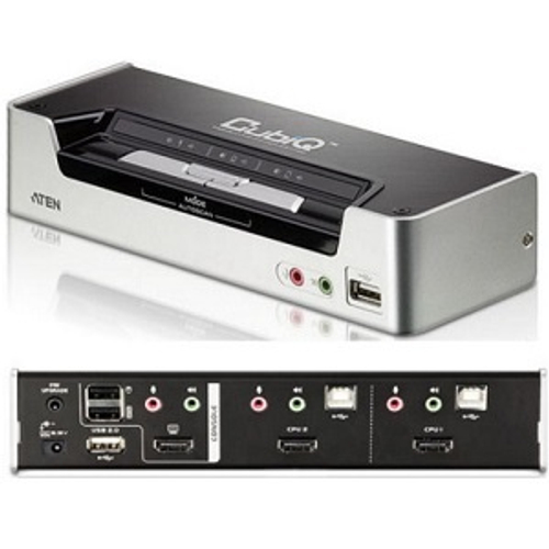 KVM переключатель ATEN CubiQ CS1792, 2xUSB2.0, 2xHDMI (CS1792-B)