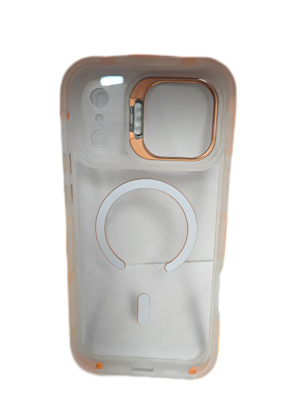 Прозрачный чехол Crystal Stand Case для iPhone 17 Pro Max