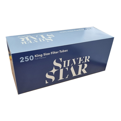 Гильзы для сигарет "Silver Star" KS Regular 8.1/15мм 250шт