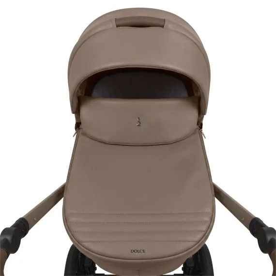 Коляска 2 в 1 SBL Dolce Milk Chocolate Leather