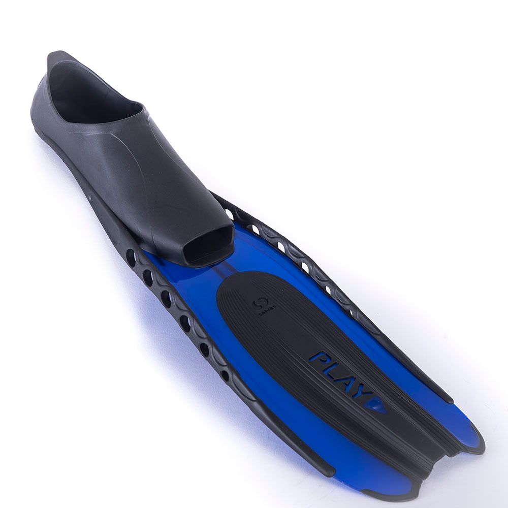 Ласты для плав. Salvas Play Fin, BA12838BBSTS,TPR и Technoflex, р.38-39, синий