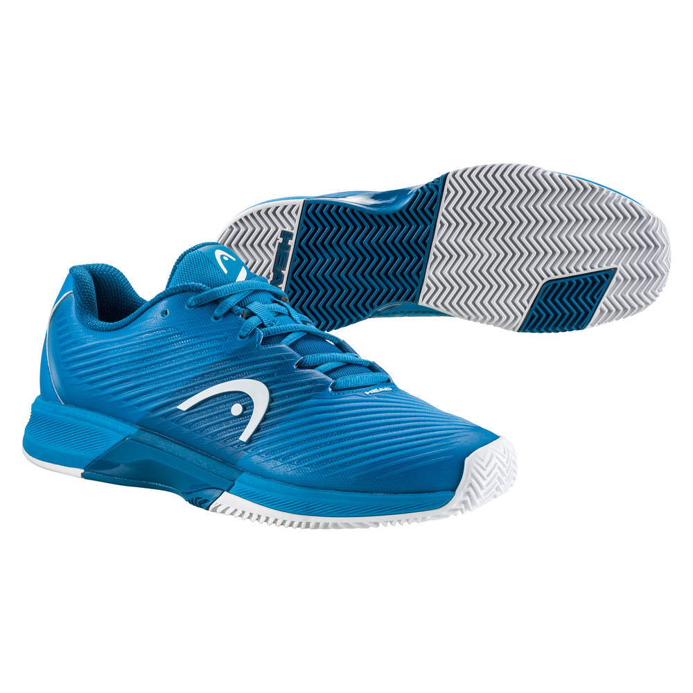 Мужские кроссовки теннисные Head Revolt Pro 4.0 Clay - blue/white
