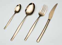 Набор BALI gold 66-67 столовые приборы Belo Inox Золотой