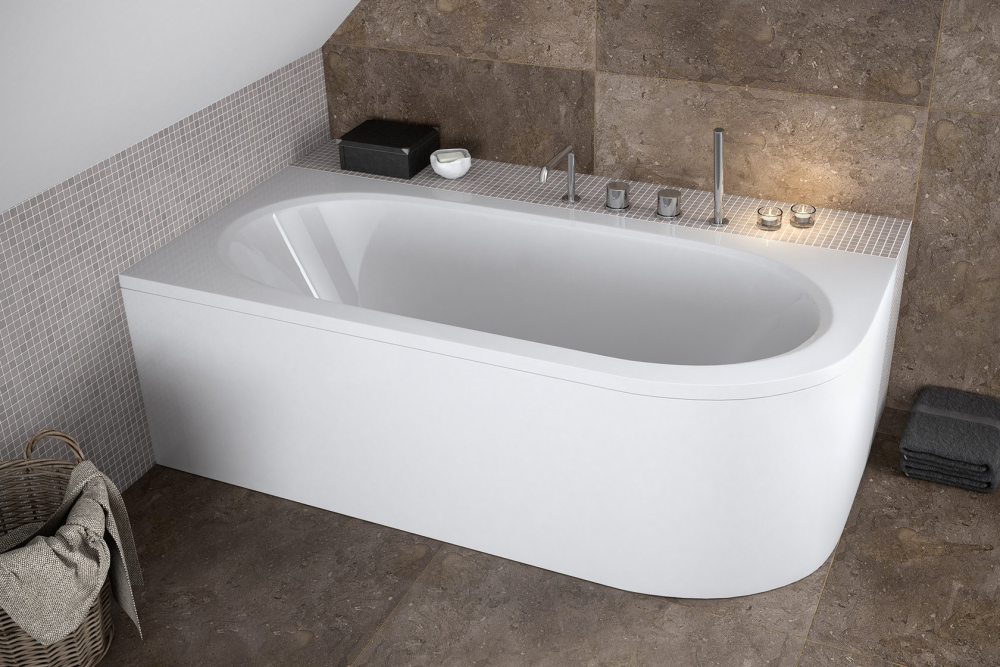 Ванна акриловая прямоугольная 170*72,5 L VELLA BONITO HOME