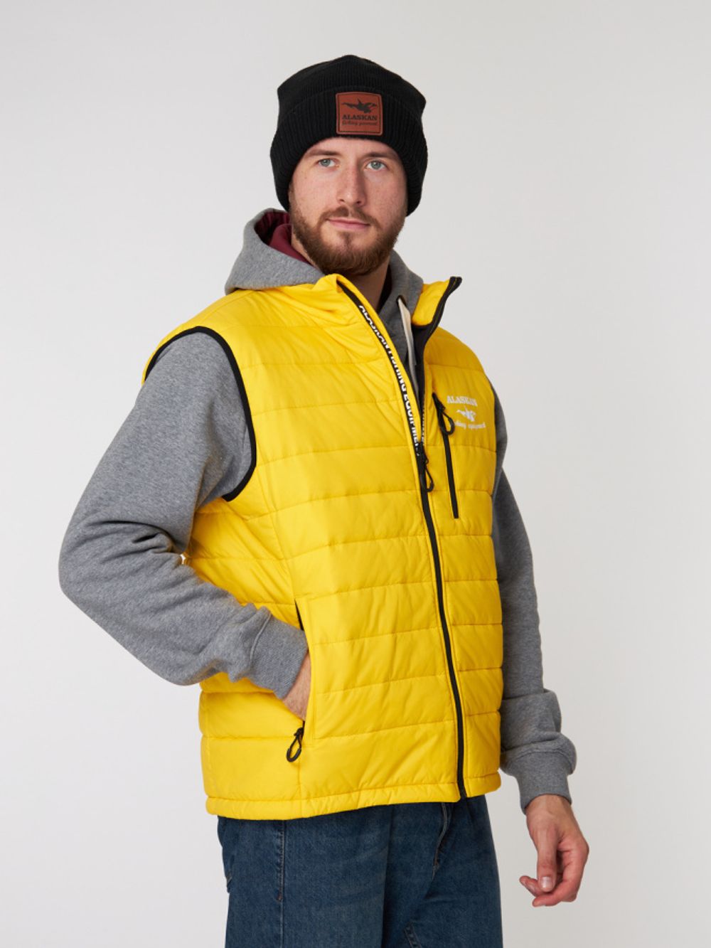 Жилет Alaskan Juneau Vest Yellow XL утепл.стеганый