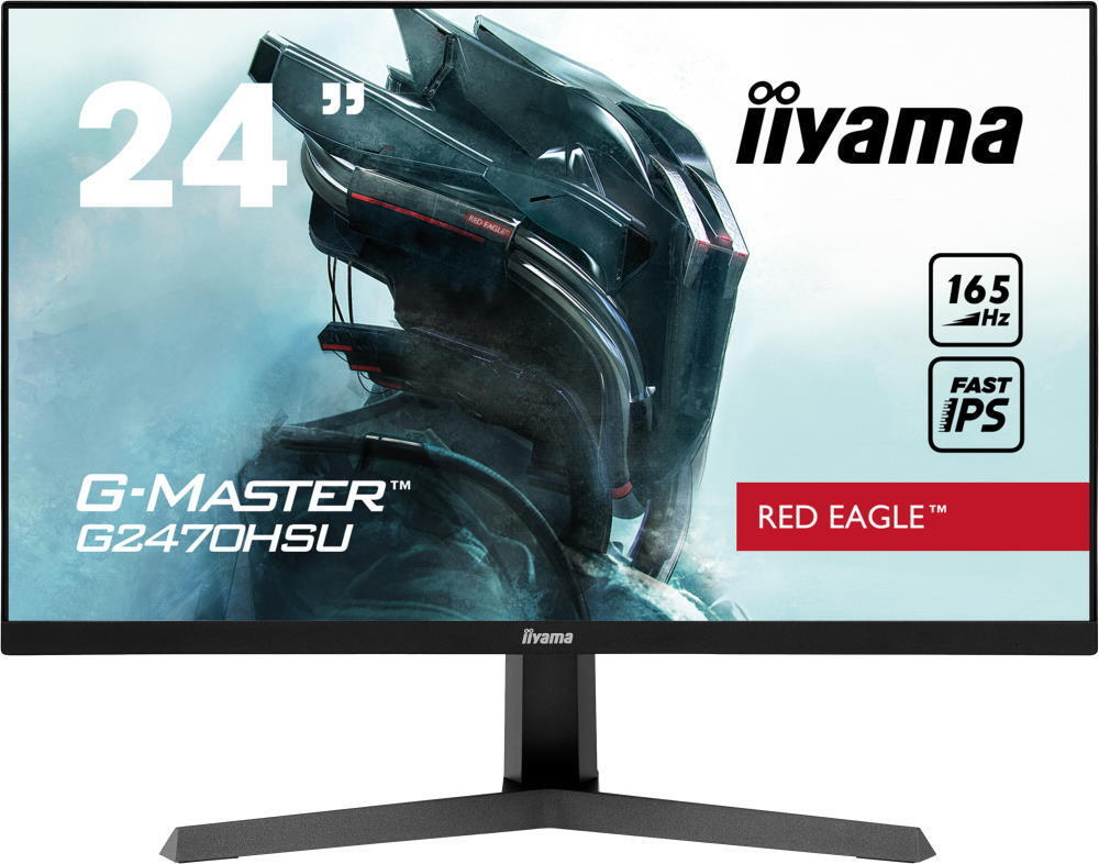 Монитор Iiyama 24;; G-Master G2470HSU-B1 1920x1080 IPS LED 165Гц 1ms FreeSync Premium HDMI DisplayPort