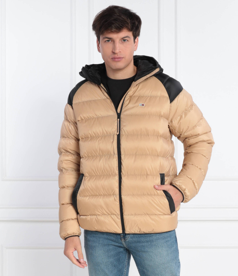 Пуховая куртка LIGHT DOWN Tommy Jeans - коричневый(DM0DM17233)