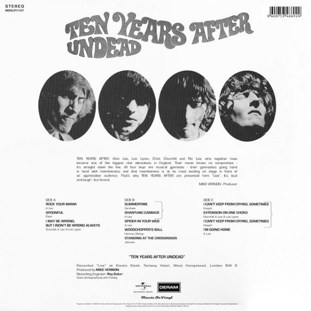 Ten Years After / Undead (2LP)