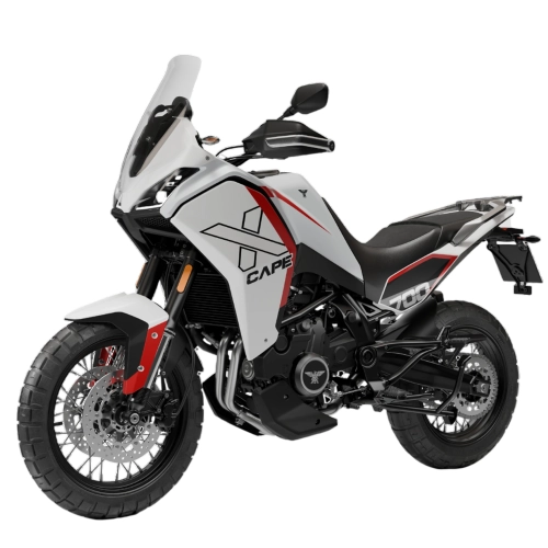 Мотоцикл Moto Morini X-CAPE 700 Black Spoke Wheel, белый