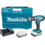 Аккумуляторная ударная дрель-шуруповёрт Makita HP457DWE