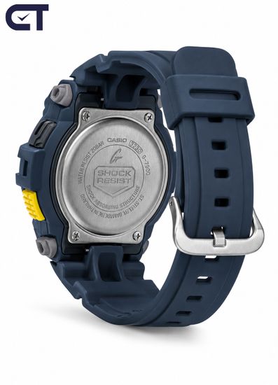 CASIO G-7900-2DR G-SHOCK мужские наручные часы — синяя цифровая модель с графиком приливов и WR200