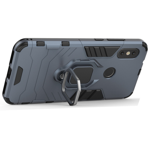 Противоударный чехол с кольцом Panther Case для Xiaomi Redmi 6 Pro / Mi A2 Lite