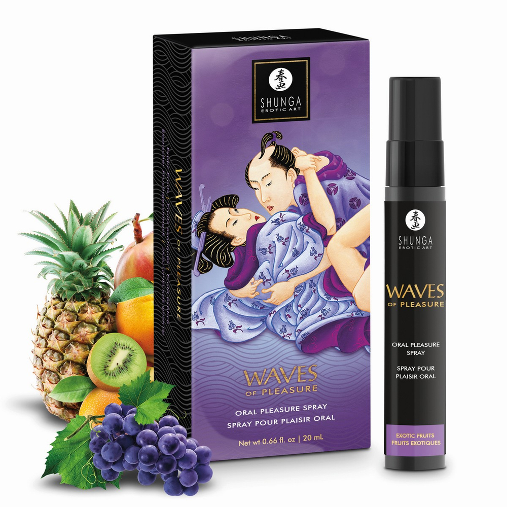 Shunga Waves of Pleasure Exotic Fruits – оральный спрей Экзотические Фрукты, 20 мл