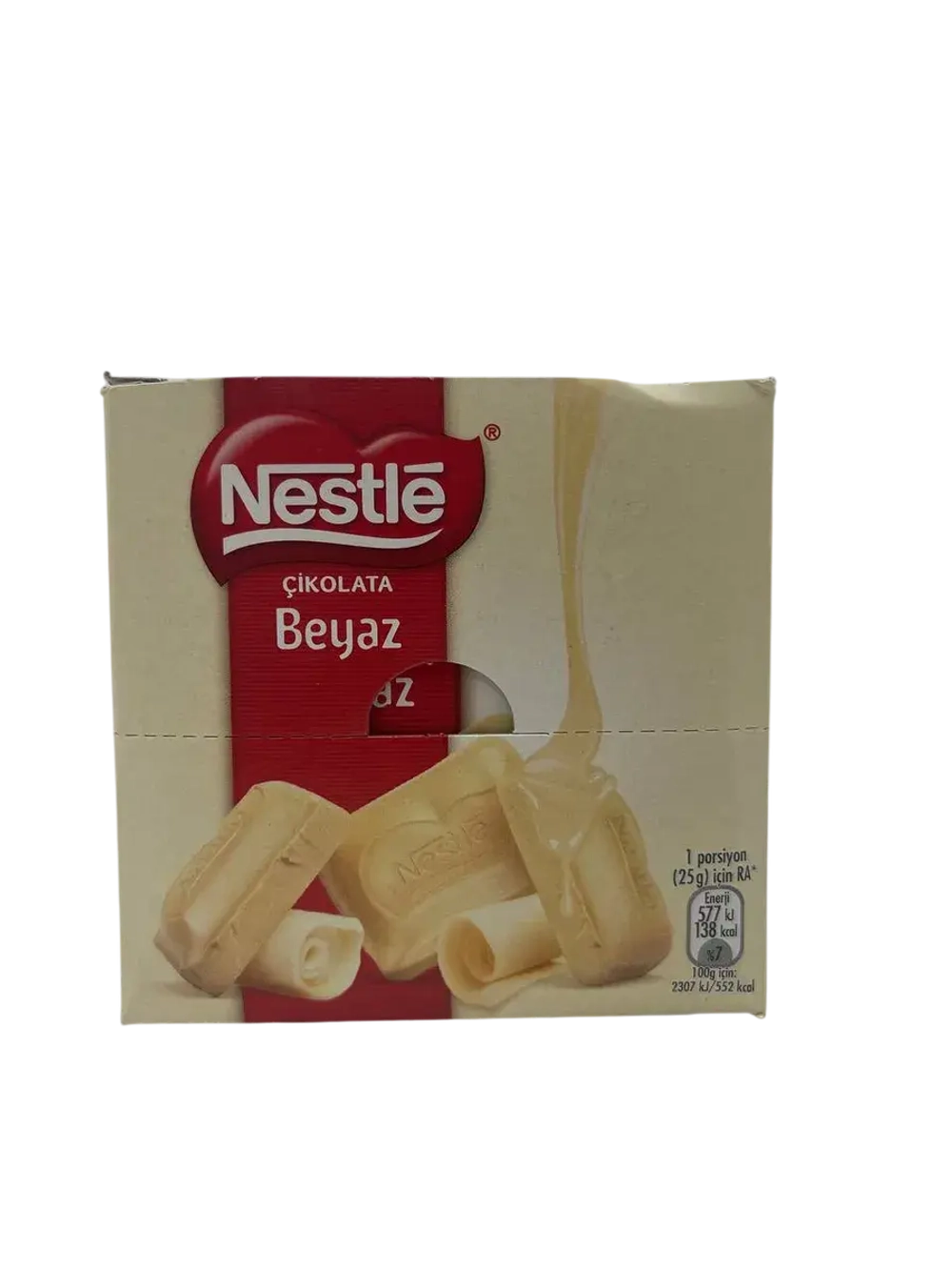 Турецкий белый шоколад Нестле , Beyaz Cikolata ,6шт