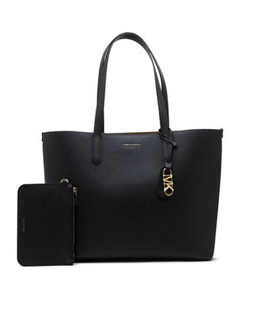 Кожаный шопер двухсторонний + поясная сумка Eliza Michael Kors - черный(30F3GZAT4T)