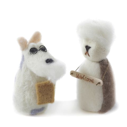 ИГРУШКА БЕЛАЯ СОБАКА