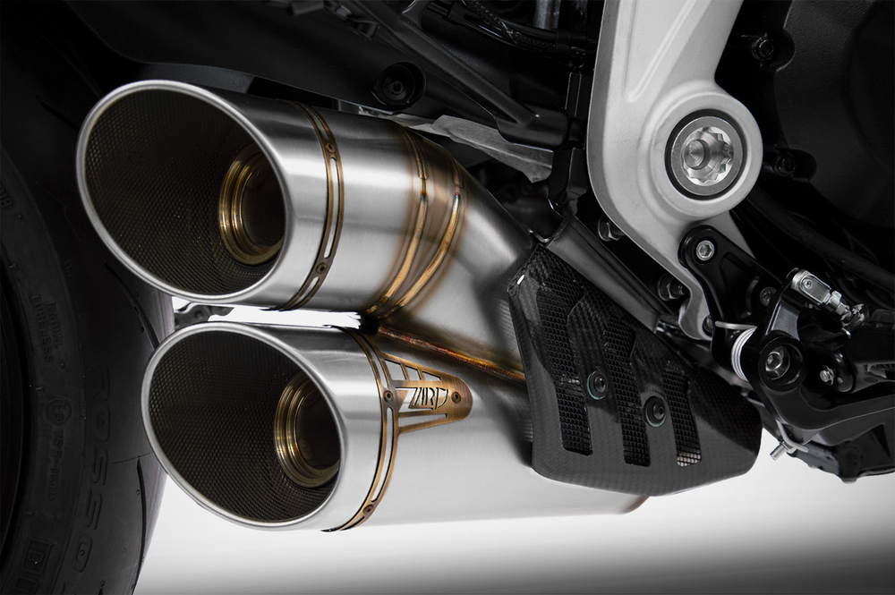 ZDU129S00SSRE5 ZARD RACING STEEL EXHAUST SLIP-ON E5 (DVL 1260)