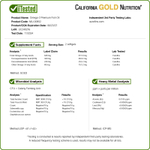 California Gold Nutrition, премиальный рыбий жир с омега-3, 100 капсул из рыбьего желатина (1100 мг в 1 капсуле)